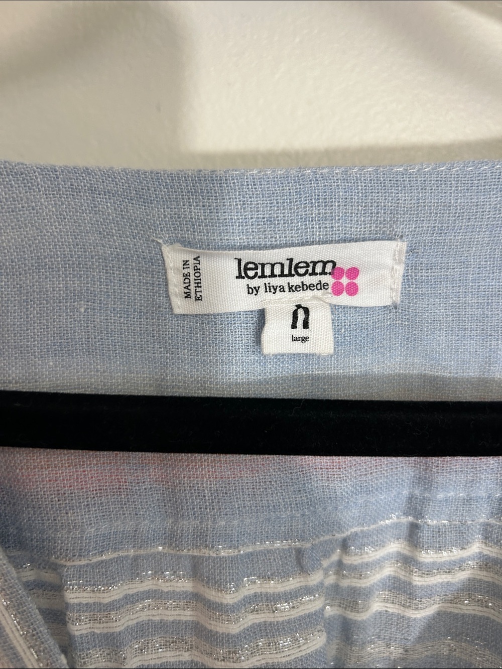 Lem Lem by Liya Kebede Cotton Blur Multicolor Dress size Large - Picture 3 of 10